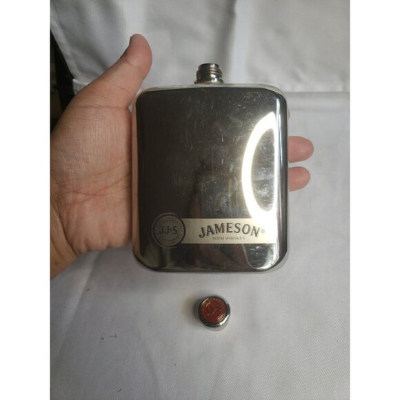 John Jameson & Son Vintage Limited 6oz Irish Whiskey Flask JJ&S Screw Top - Picture 15 of 16